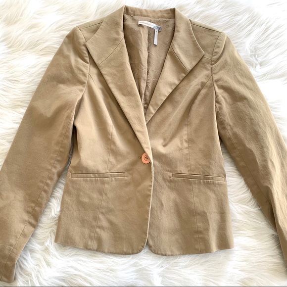 Classiques Entier Tan Single Button Blazer - Picture 2 of 6